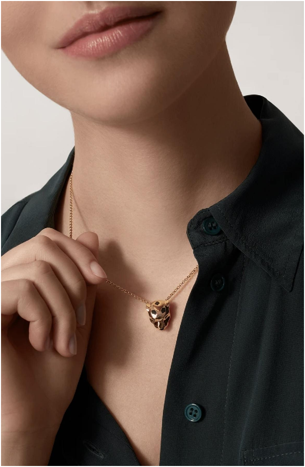 Cartier Love Interlocking 2 Loops 18K Yellow Gold Pendant Necklace Cartier  | The Luxury Closet